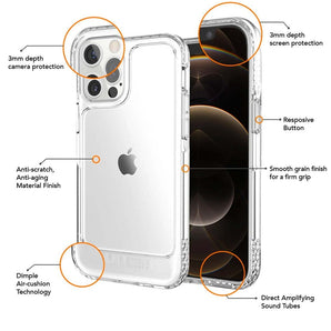 Ugly Rubber UR U-Model Bumper Clear Case for iPhone 12/12 Pro