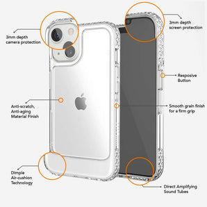 Ugly Rubber U-Model Bumper Clear Case for iPhone 14 Plus