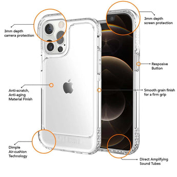 Ugly Rubber UR U-Model Bumper Clear Case for iPhone 11 Pro