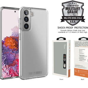 Ugly Rubber Pure Transparent Case for Samsung Galaxy S22