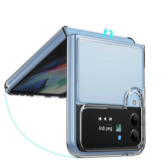 iShield Crystal Palace Clear Case for Samsung Z Flip 4