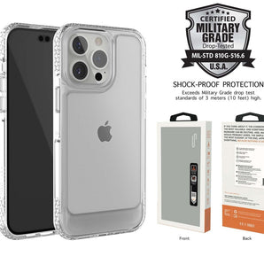 Ugly Rubber UR U-Model Bumper Clear Case for iPhone 14 Pro