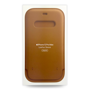 Original Apple iPhone 12 Pro Max Leather MagSafe Sleeve 50% OFF