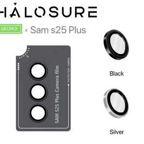 Halosure Geordi Rear Camera Lens Armour Protector (Anti-Reflection), Samsung s25 Plus