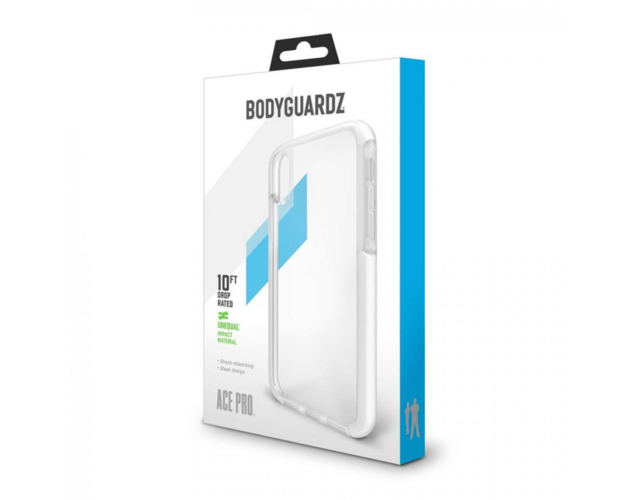 Refurbished BodyGuardz BodyGuardz Ace Pro iPhone XS Max Clear Case By OzMobiles Australia