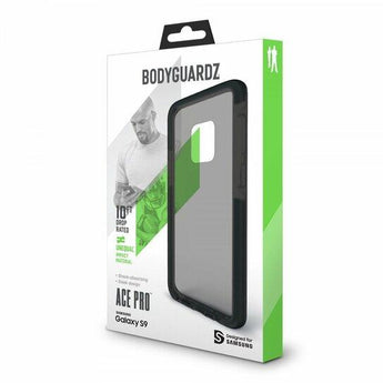 Refurbished BodyGuardz BodyGuardz Ace Pro Samsung Galaxy S9 Smoke/Black Case By OzMobiles Australia