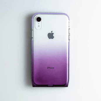 Refurbished BodyGuardz BodyGuardz Harmony iPhone XR Clear/Purple Case By OzMobiles Australia