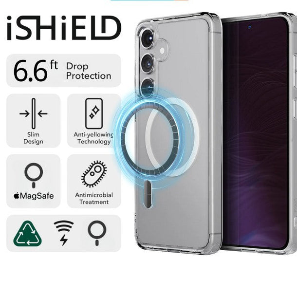 iShield [MagSafe] Crystal Palace Clear Case for Samsung Galaxy S26 Plu ...