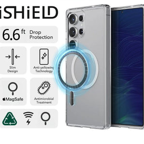 iShield Shock Defence Clear Case for Samsung Galaxy S25 Ultra