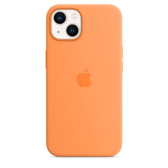 Original Apple iPhone 13 Silicone MagSafe Case Marigold