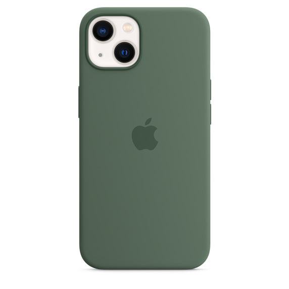 Original Apple iPhone 13 Silicone MagSafe Case Eucalyptus
