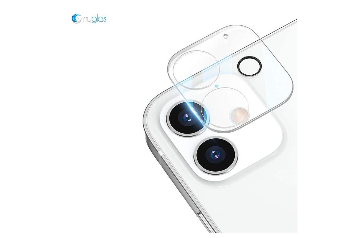 Refurbished Nuglas Nuglas Camera Lens Tempered Glass Protector (iPhone 13 / 13 mini) By OzMobiles Australia