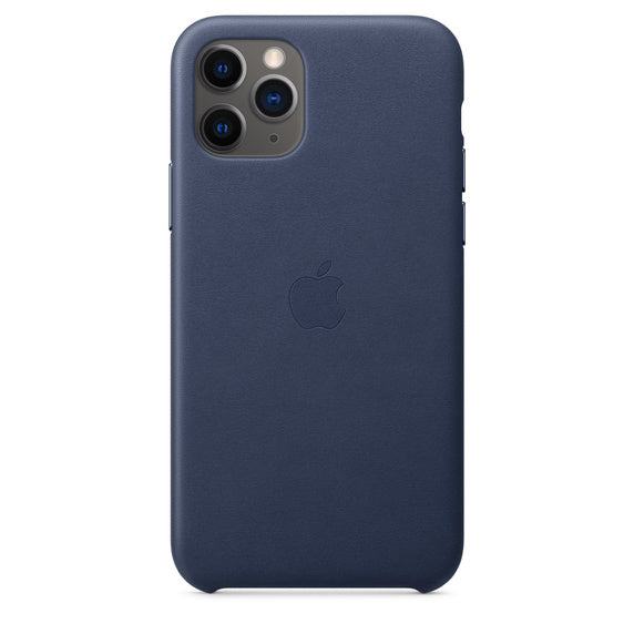 Original Apple iPhone 11 Pro Leather Case Midnight Blue