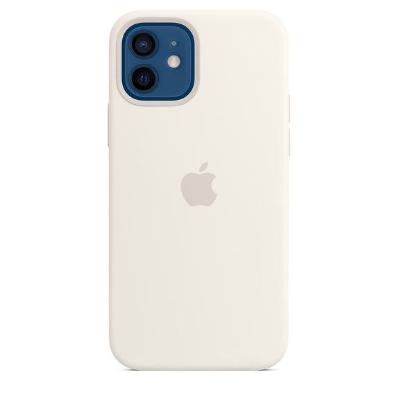 Original Apple iPhone 12 | 12 Pro Silicon MagSafe Case White
