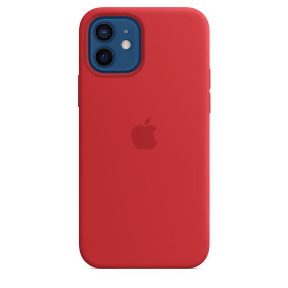 Original Apple iPhone 12 | 12 Pro Silicon MagSafe Case Red
