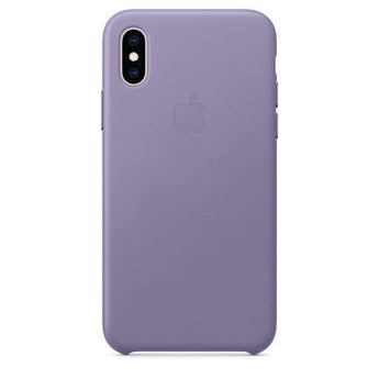 iPhone XS Leather Case Lilac