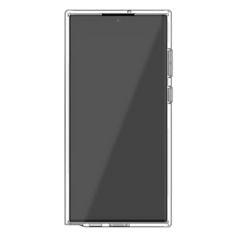 Ugly Rubber Pure Transparent Armor Case for Samsung Galaxy S22 Ultra