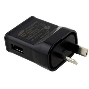 Refurbished Fast AC Charger Samsung USB-A 1A 5W AC Wall Power Charger Black By OzMobiles Australia