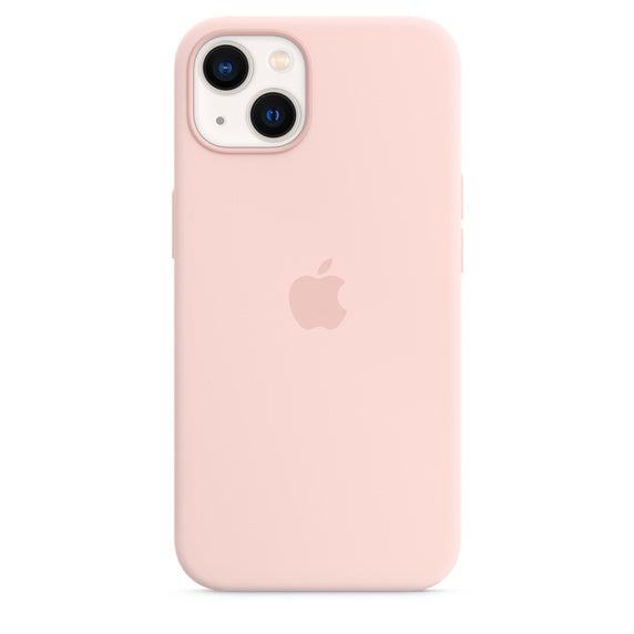 Original Apple iPhone 13 Silicone MagSafe Case Chalk Pink