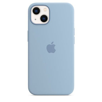 Original Apple iPhone 13 Silicone MagSafe Case Blue Fog