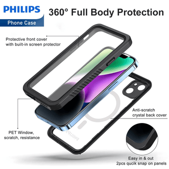 Refurbished Philips Philips Waterproof Case With MagSafe For iPhone 14 Pro By OzMobiles Australia