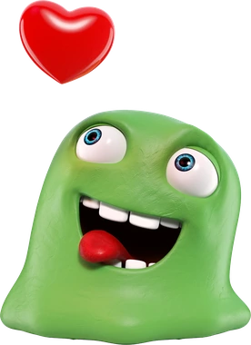 The Mobile Monster with a heart